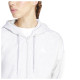 Adidas Γυναικεία ζακέτα Essentials 3-Stripes Full-Zip Fleece Hoodie